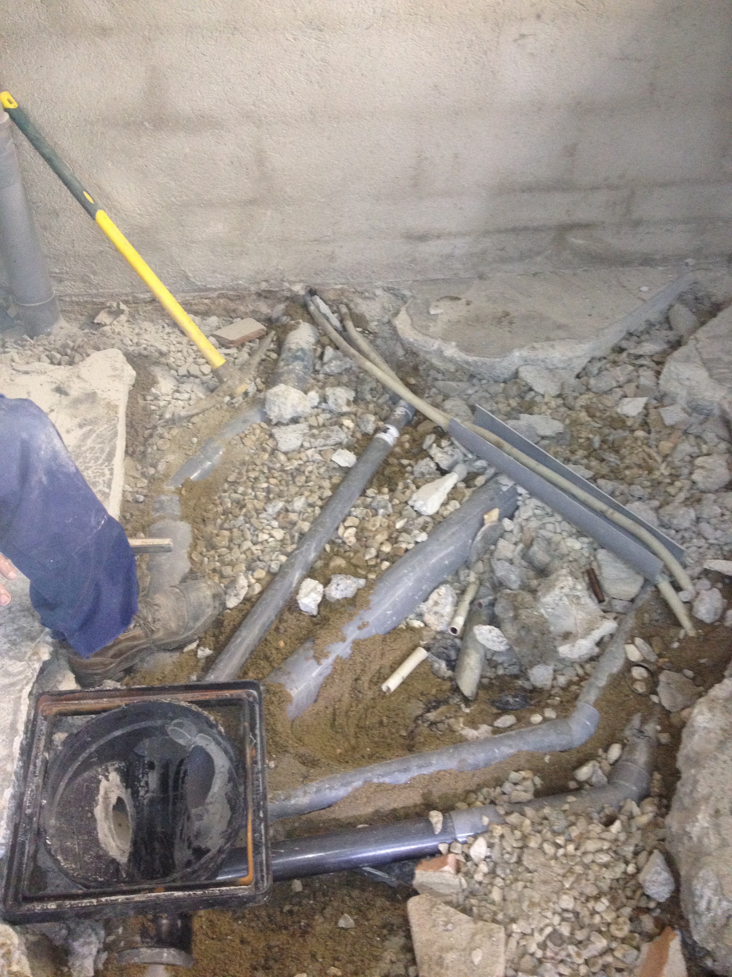 Chantier de réhabilitation